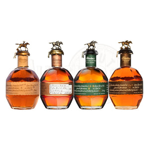 Blanton's Red Label, Straight Fom The Barrel, Green Label and Black Label Bundle - Allocated Outlet