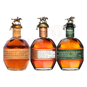 Blanton's Red Label, Straight From The Barrel & Green Label Bundle - Allocated Outlet