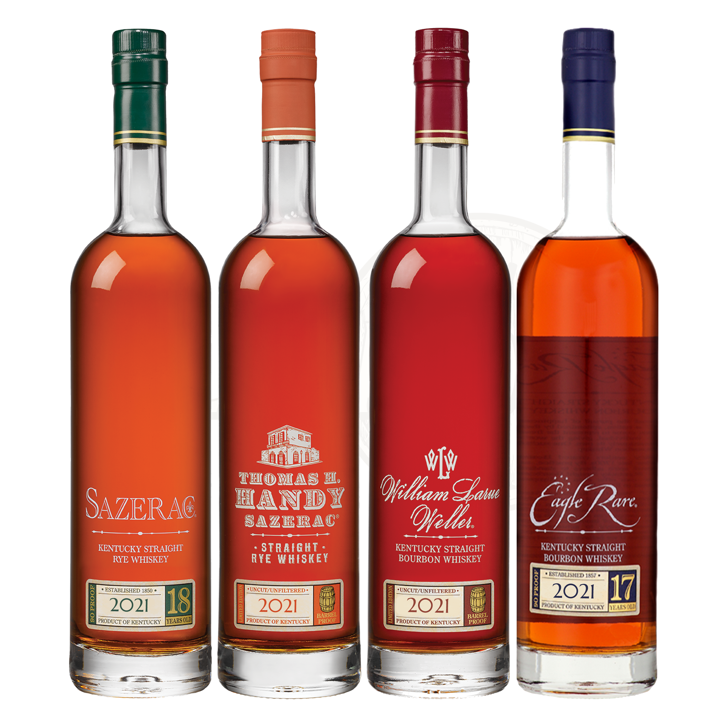 Bundle  Blanton's + Eagle Rare 10yr + Weller- Top Bourbon