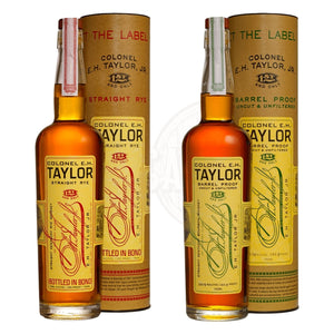 E.H. Taylor Straight Rye & Barrel Proof Bundle - Allocated Outlet