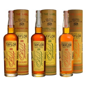 E.H. Taylor Straight Rye, Barrel Proof, & Small Batch Bundle - Allocated Outlet