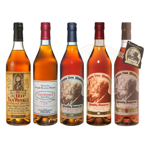 Pappy Van Winkle 10 Year, 12 Year, 15 Year, 20 Year, & 23 Year Bundle - Allocated Outlet
