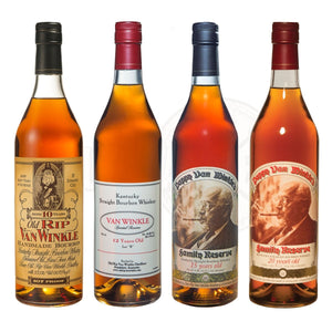 Pappy Van Winkle 10 Year, 12 Year, 15 Year, & 20 Year Bundle - Allocated Outlet