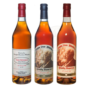 Pappy Van Winkle 12 Year, 15 Year, & 20 Year Bundle - Allocated Outlet