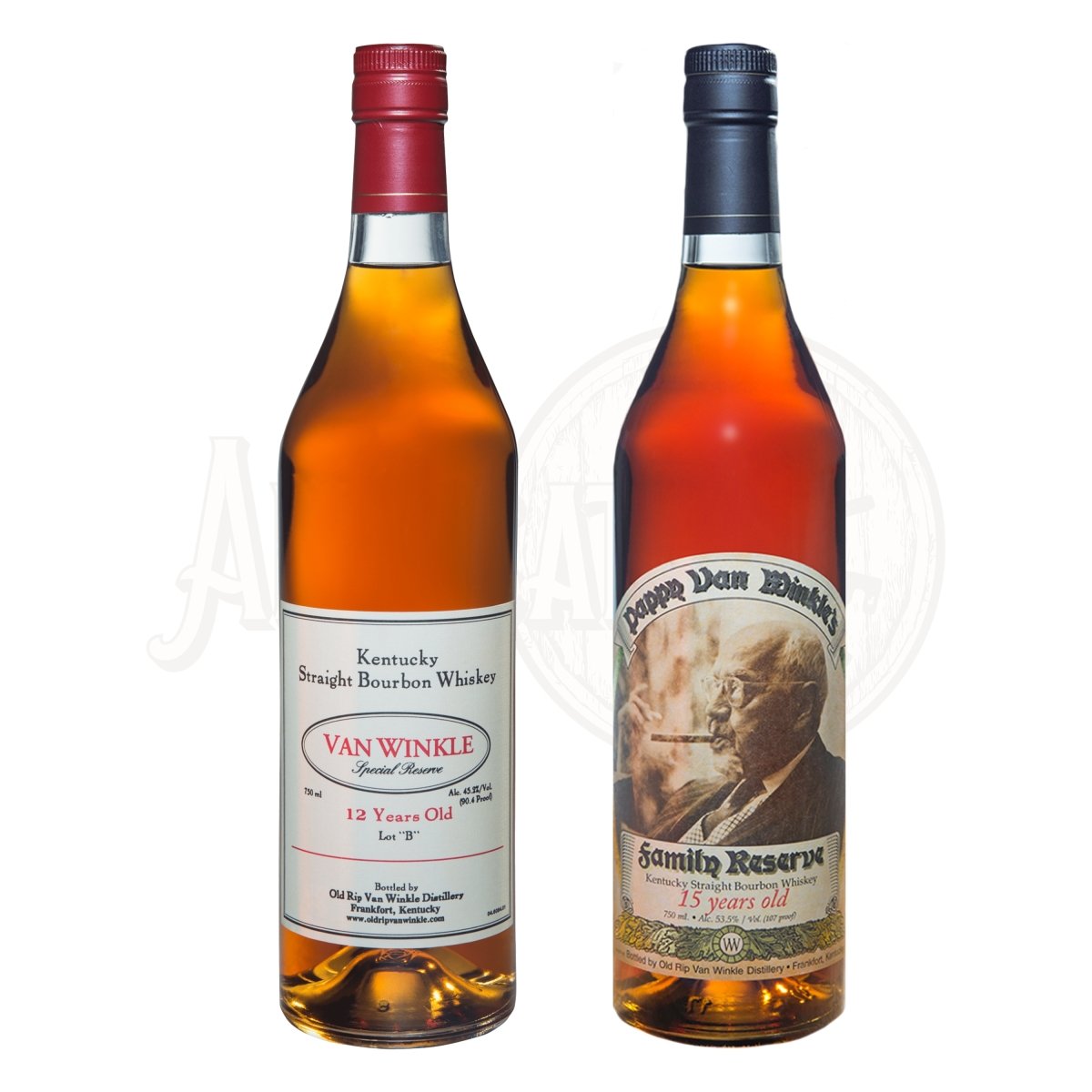 Pappy Van Winkle 12 15 Year Bourbon Bundle Rare Whiskey
