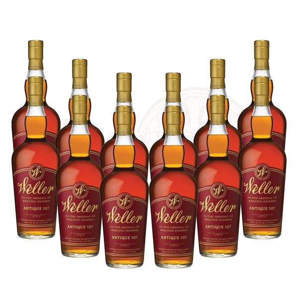 W.L. Weller Antique 107 Bourbon Whiskey - 12 Pack - Allocated Outlet