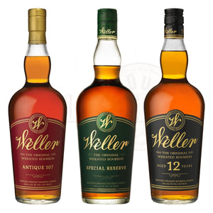 W.L. Weller Antique 107, W.L. Weller Special Reserve, & W.L. Weller 12 Year Bundle - Allocated Outlet