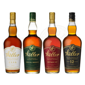 W.L. Weller C.Y.P.B., W.L. Weller Special Reserve, W.L. Weller Antique 107, & W.L. Weller 12 Year Bundle - Allocated Outlet